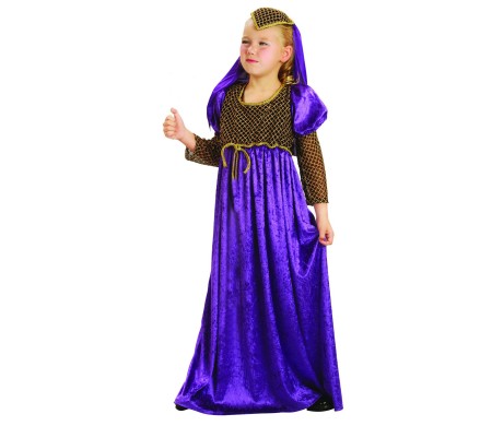 costume juliette lilas enfant