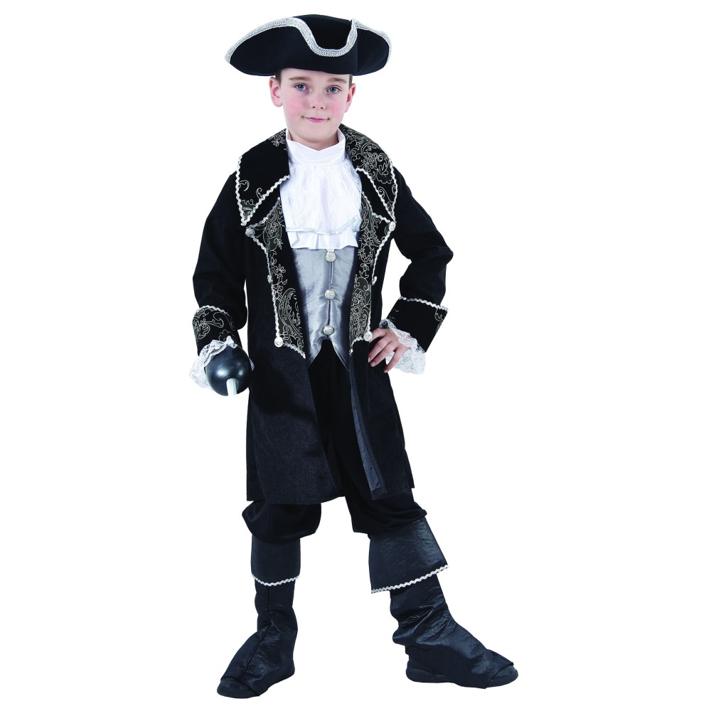 costume capitaine pirate luxe enfant