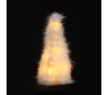 Sapin plumes LED blanc chaud H40cm