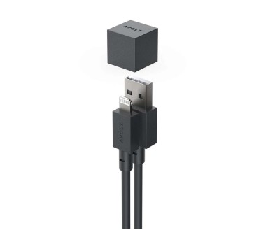 Cable 1 Avolt USB A 1,8m Stockholm Black Noir