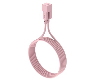 Cable 1 Avolt USB A 1,8m Old Pink Rose