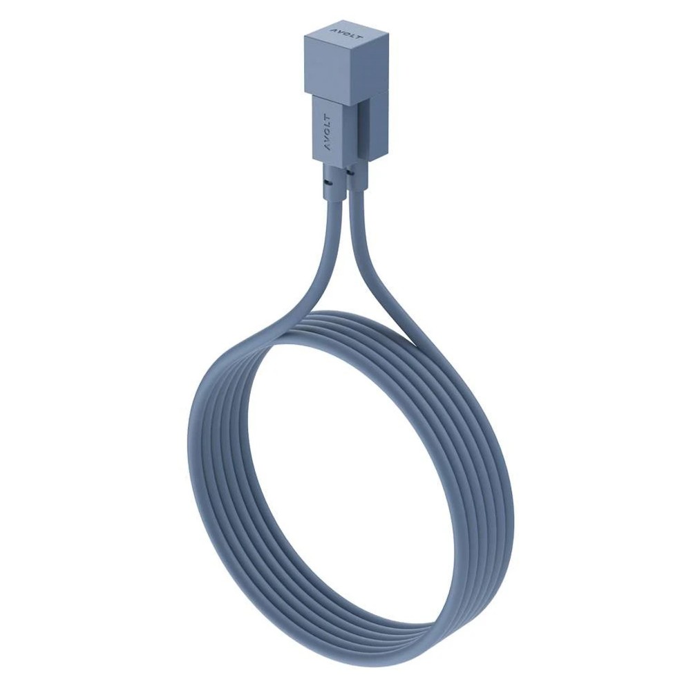 Cable 1 Avolt USB A 1,8m Ocean Blue - Bleu