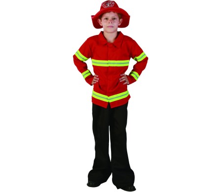 costume déguisement pompier