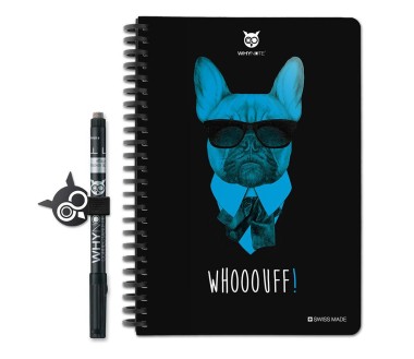 Carnet effaçable A5 WhyNote écoresponsable Chien 