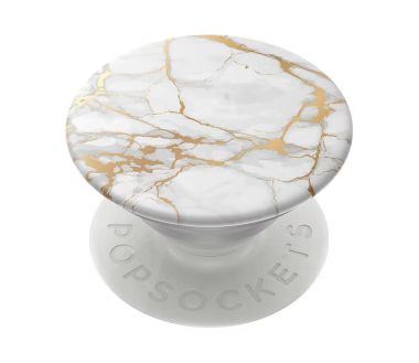 Poignée de téléphone PopGrip PopSockets - Gold Lutz Marble