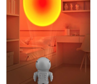 Astro Light orange - Lampe projecteur coucher-de-soleil