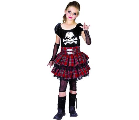 Costume Punk Skull enfant