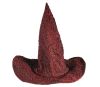 Chapeau sorcière rouge