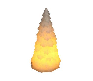 Sapin en parafine décoration lumineuse LED H20