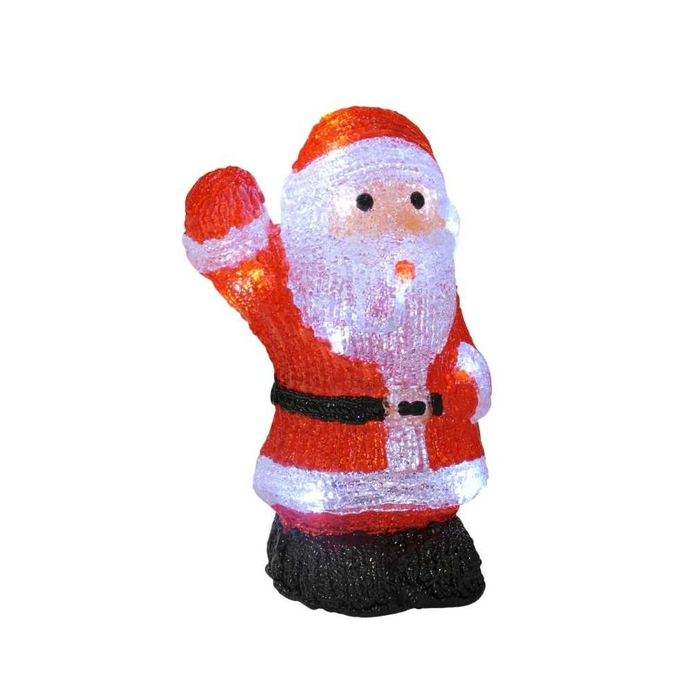Père Noël Lumineux LED pour Intérieur ou Extérieur par Lights4fun :  : Luminaires et Éclairage