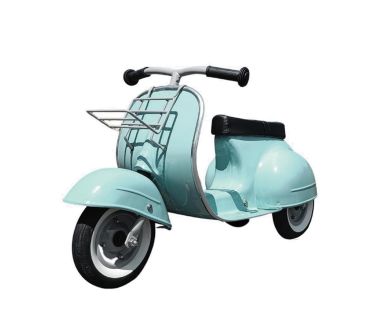 Scooter draisienne vintage Ride On Kids, Primo Vert menthe